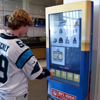 Super Bowl 50 Retail Kiosks