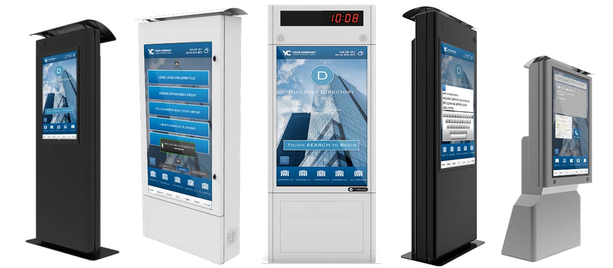 Interactive Digital Directory DirectMe by Meridian Meridian Kiosks