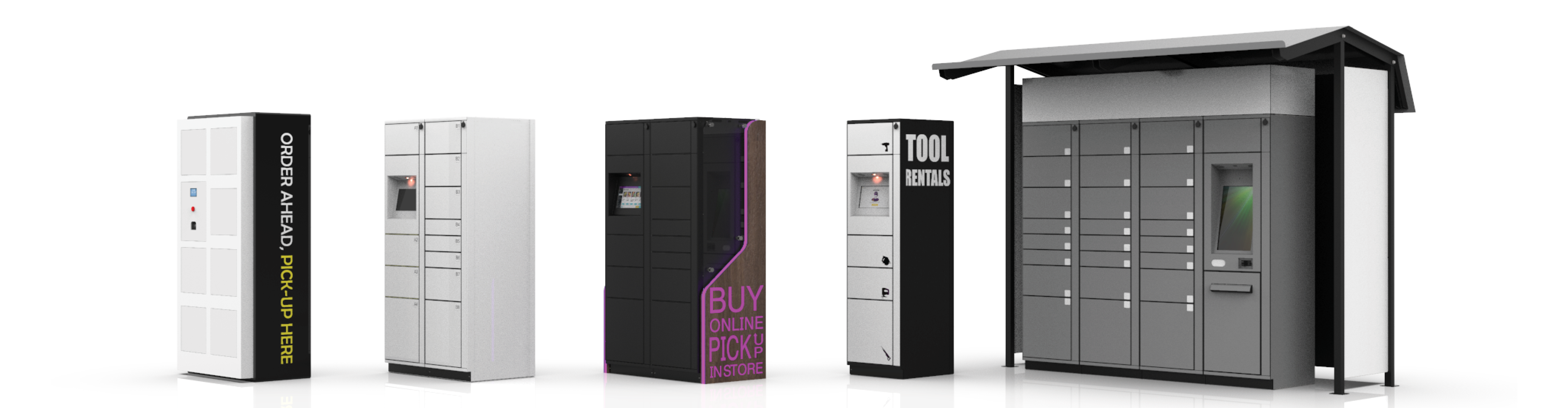 Automated Smart Locker System mBOX by Meridian Meridian Kiosks