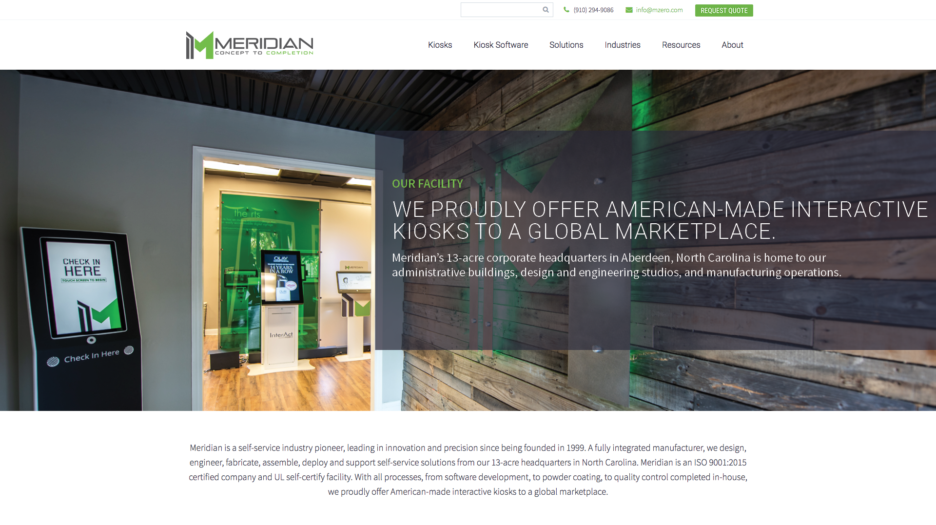 Web meridian. Web meridian
